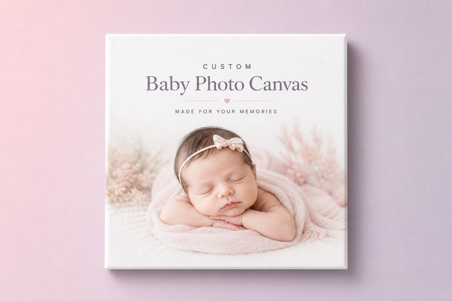Baby Photo Canvas